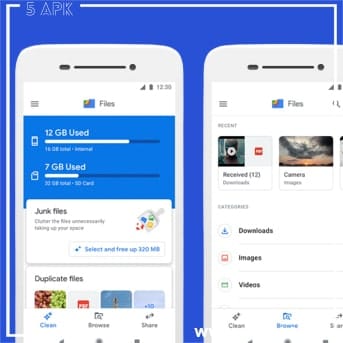 Google Files app to transfer files between devices, an alternative to Share It 1